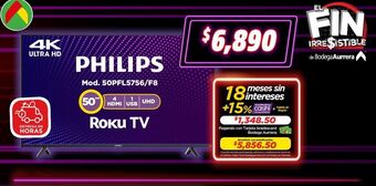 Bodega Aurrerá Smart tv philips oferta