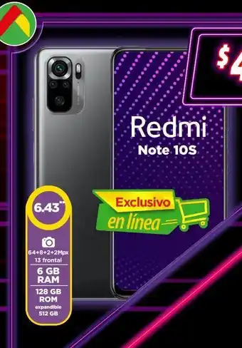 Bodega Aurrerá Celular redmi note 10s oferta