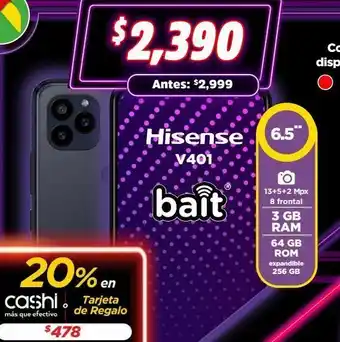 Bodega Aurrerá Celular hisense oferta