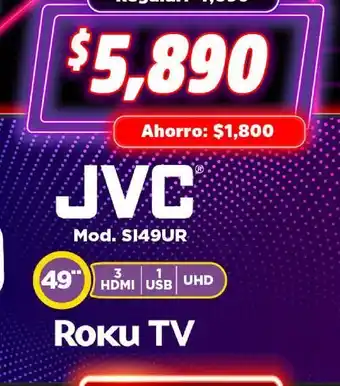 Bodega Aurrerá Smart tv jvc oferta