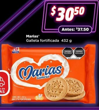 Bodega Aurrerá Marias galleta fortificada 432 g oferta