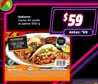 Bodega Aurrerá Sukarne carne de cerdo al pastor 500 g oferta