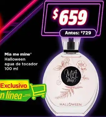 Mia me mine halloween agua de tocador 100 ml