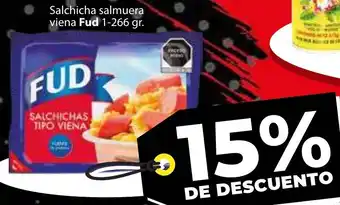 Salchicha Salmera Viena Fud 1-266g