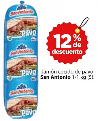 Zorro San Antonio Jamón Cocido de Pavo 1-1kg oferta