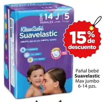 Suavelastic Pañal Max Jumbo 6-14pzs