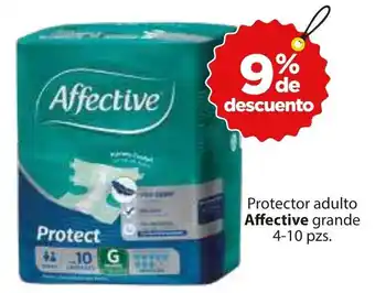 Zorro Affective Protector Adulto Grande 4-10pzs oferta