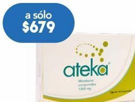 Farmacia San Pablo Ateka com 1200mg caj c/16 oferta