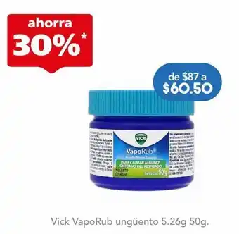 Vick vaporub ung 5.26gr trr c/50gr