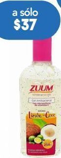 Farmacia San Pablo Zuum gel antibact limón coco c/250ml oferta
