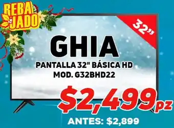 HEB Ghia Básica HD Pantalla 32" oferta