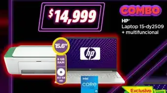 Bodega Aurrerá HP Laptop 15-dy 2509 + Multifuncional 15,6" oferta