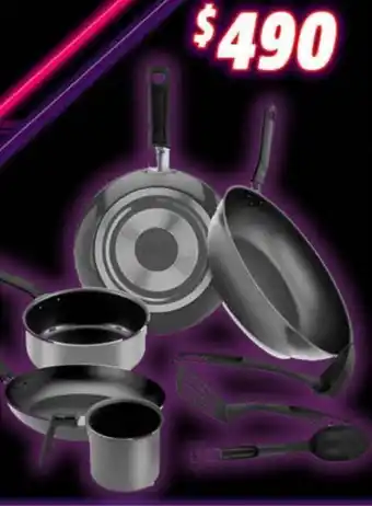 Bodega Aurrerá Ecko Bateria de Cocina 8 Piezas oferta