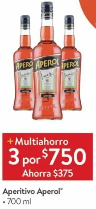Aperitivo Aperol sx700ml