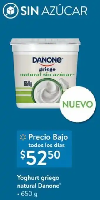 Yoghurt Griego Natural Danone 650g