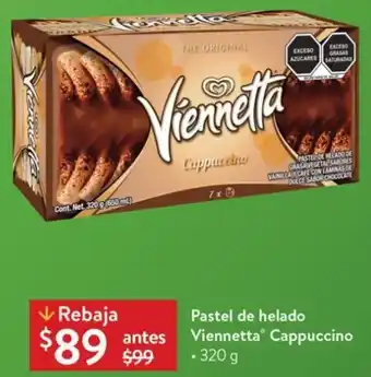 Walmart Pastel de Helado Viennetta Cappuccino 320g oferta