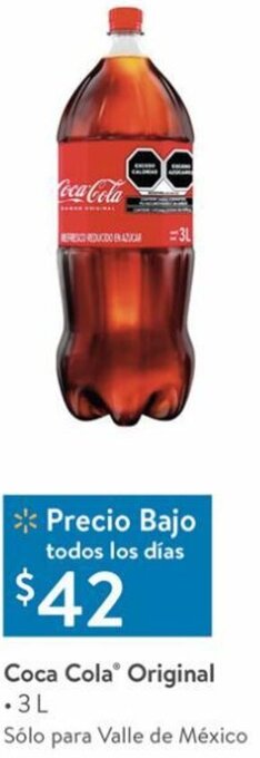 Walmart Coca Cola Original 3L oferta