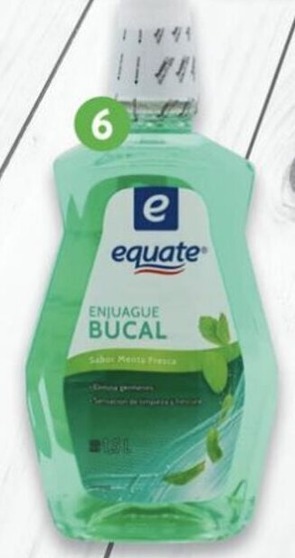 Enjuague Bucal Equate 1,5L