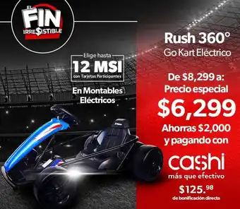 Sam's Club Rush 260 Go Kart Eléctrico oferta
