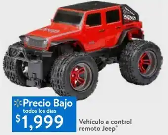 Vehículo a Control Remoto Jeep