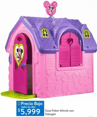 Casa Feber Minnie con Tobogán