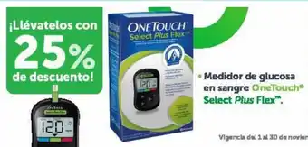 One Touch Medidor de Glucosa en Sangre