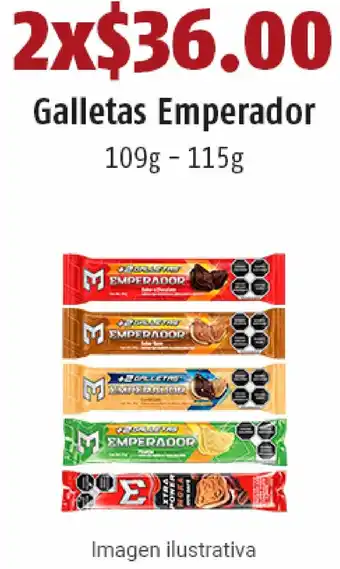 Galletas Emperador 2x109g-115g
