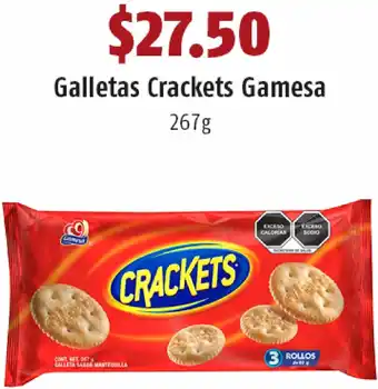 Galletas Crakets Gamesa 267g