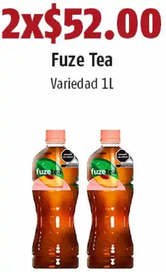 OXXO Fuze Tea Variedad 2x1L oferta