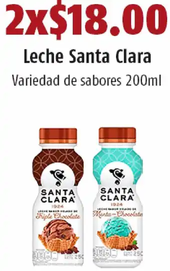 OXXO Leche Santa Clara 2x200ml oferta