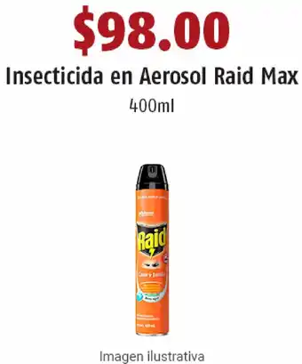 Insecticida en Aerosol Raid Max 400ml