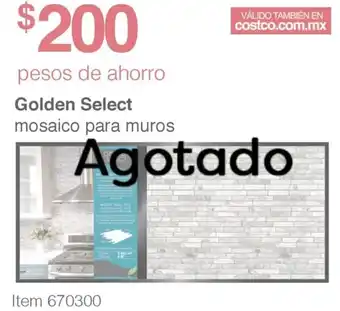 Golden Select Mosaico para Muros