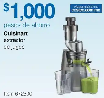Costco Cuisinart Extractor de Jugos oferta