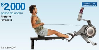 Costco Proform Remadora oferta