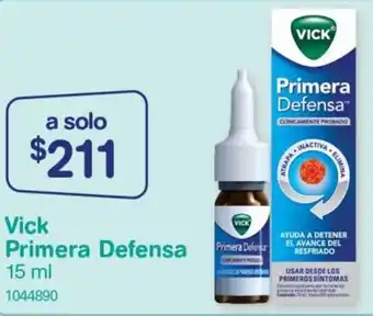 Farmacias Benavides Vick Primera Defensa 15ml oferta