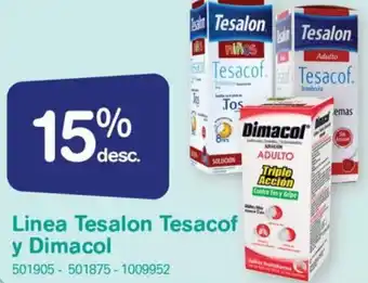 Linea Tesalon Tesacof y Dimacol