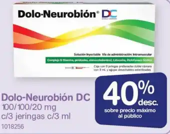 Dolo-Neurobión DC 100/100/20mg