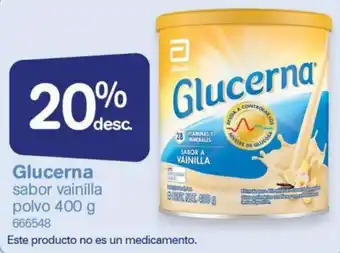 Farmacias Benavides Glucerna Sabor Vainilla Polvo 400g oferta