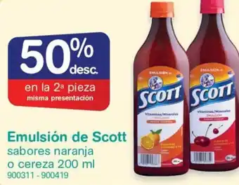 Farmacias Benavides Emulsión de Scott 200ml oferta