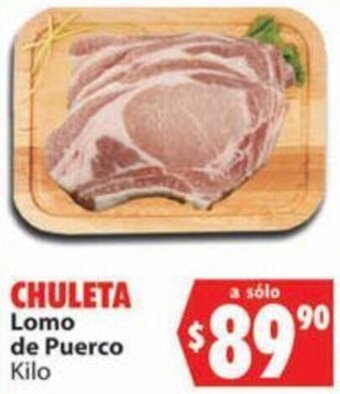 Chuleta Lomo de Puerco