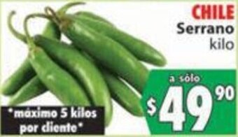 Chile Serrano