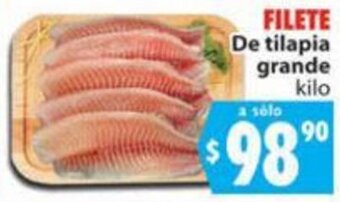 Filete De Tilapia Grande