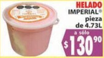 Helado Imperial Pieza de 4,73L