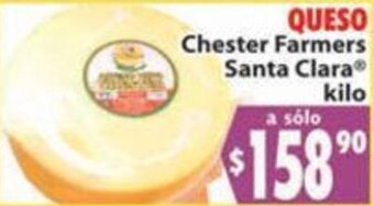 Queso Chester Farmers Santa Clara