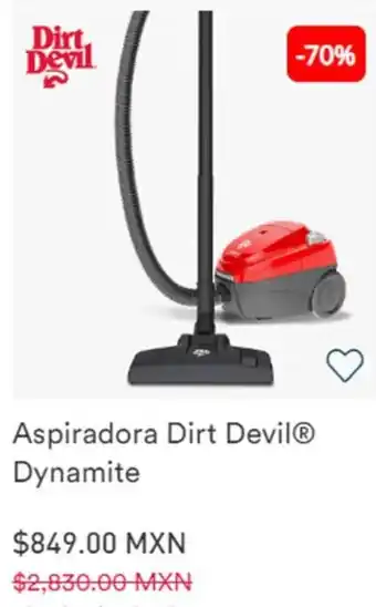 Aspiradora Dirt Devil Dynamite