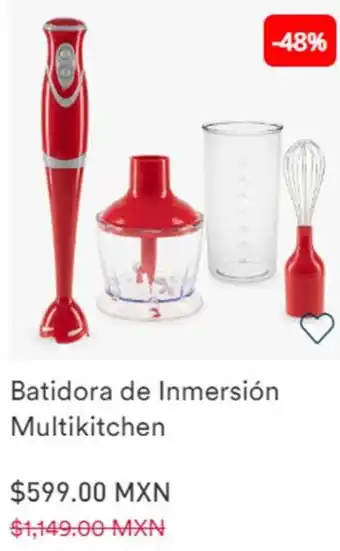 Batidora de Inmersión Multikitchen