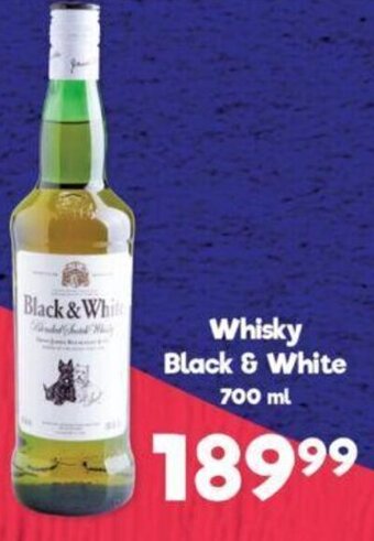 S-Mart Whisky Black & White 700ml oferta