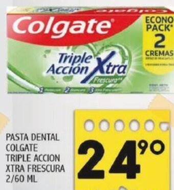 Alsuper Pasta Dental Colgate Triple Accion Xtra Frescura 2/60ml oferta