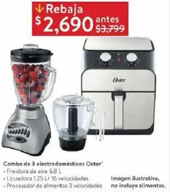 Oster Combo de Electrodomésticos 6,8L