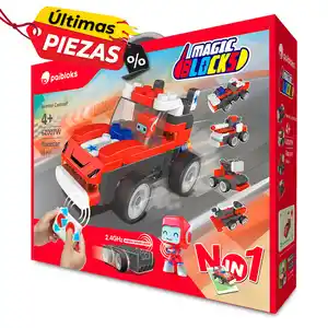 RadioShack CARRO DE CONTROL REMOTO MAGIC BLOCKS (ROJO) oferta